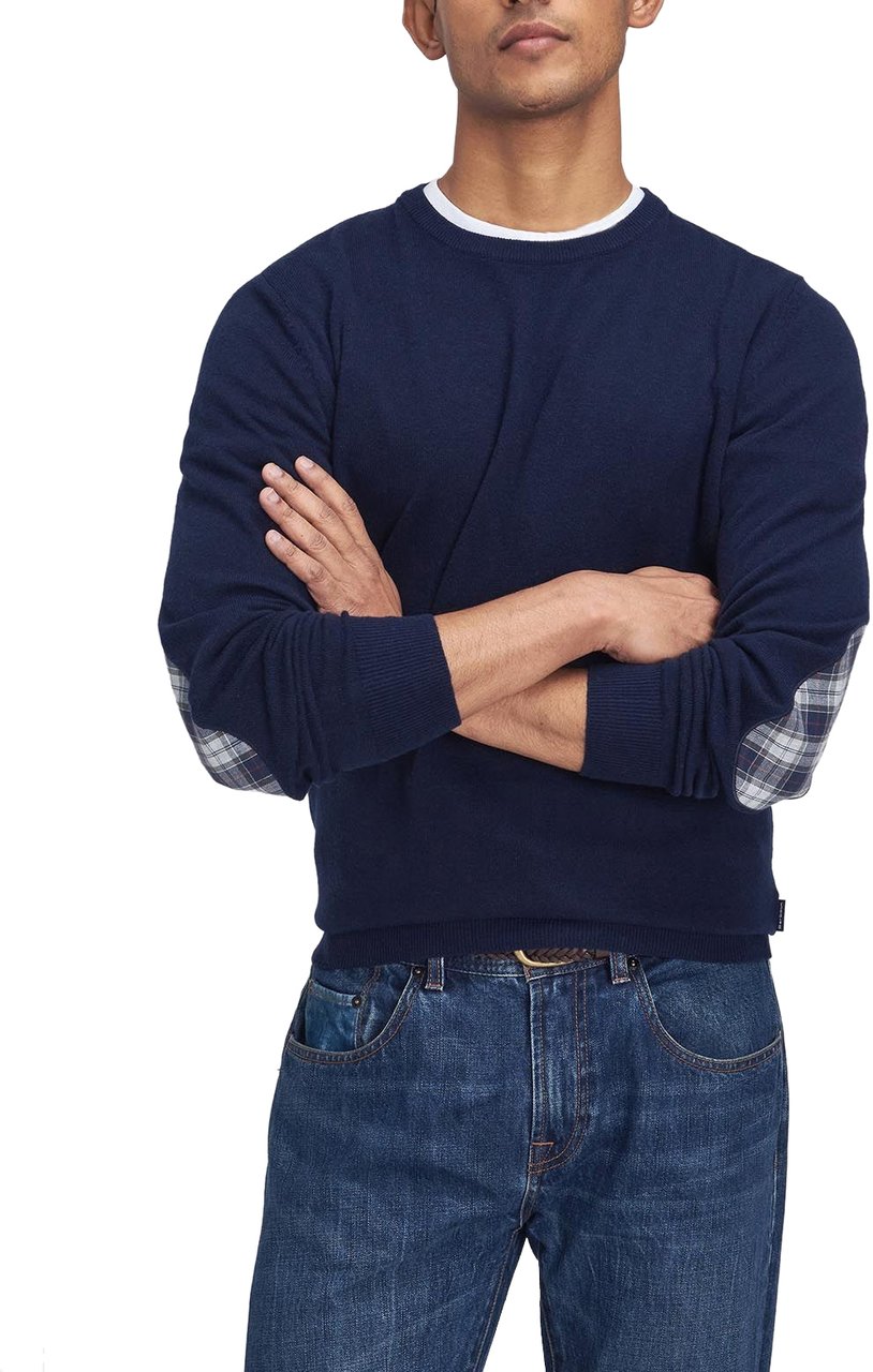 Barbour Sweaters Blue Blauw