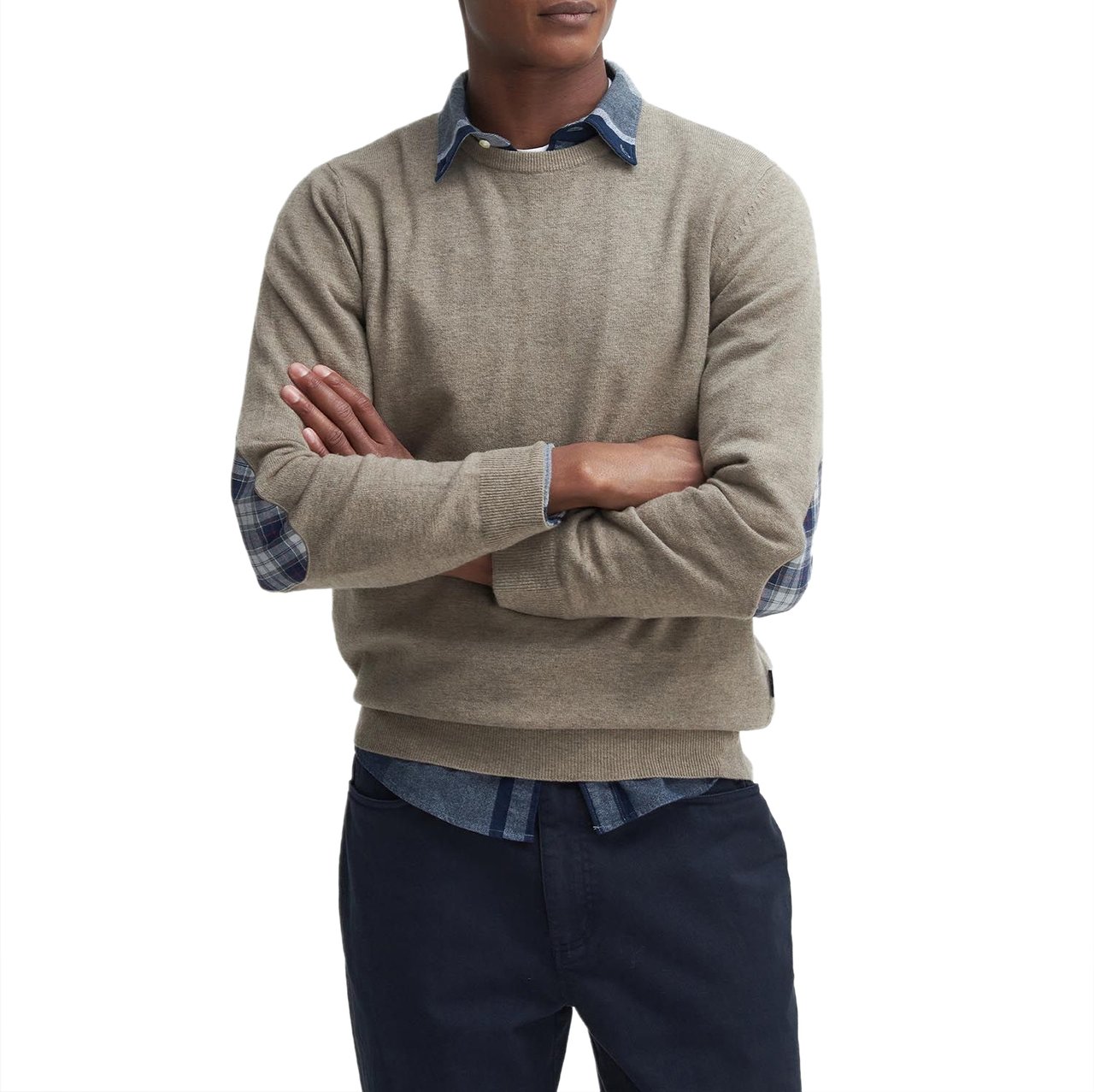 Barbour Sweaters Stone Grijs