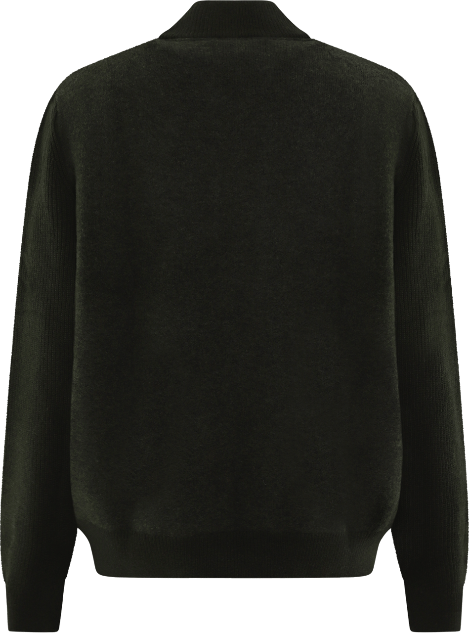 Barbour Heren Milburn Zip Sweater Groen Groen