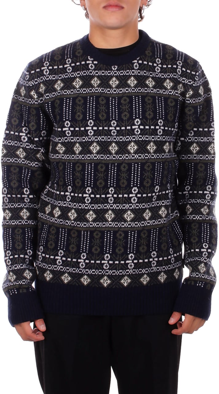 Barbour Sweaters Blue Blauw