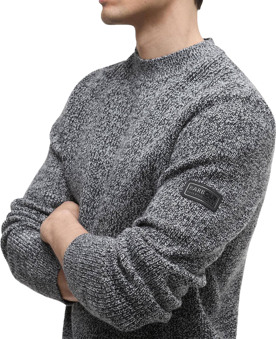 Barbour Sweaters Black Donkergrijs