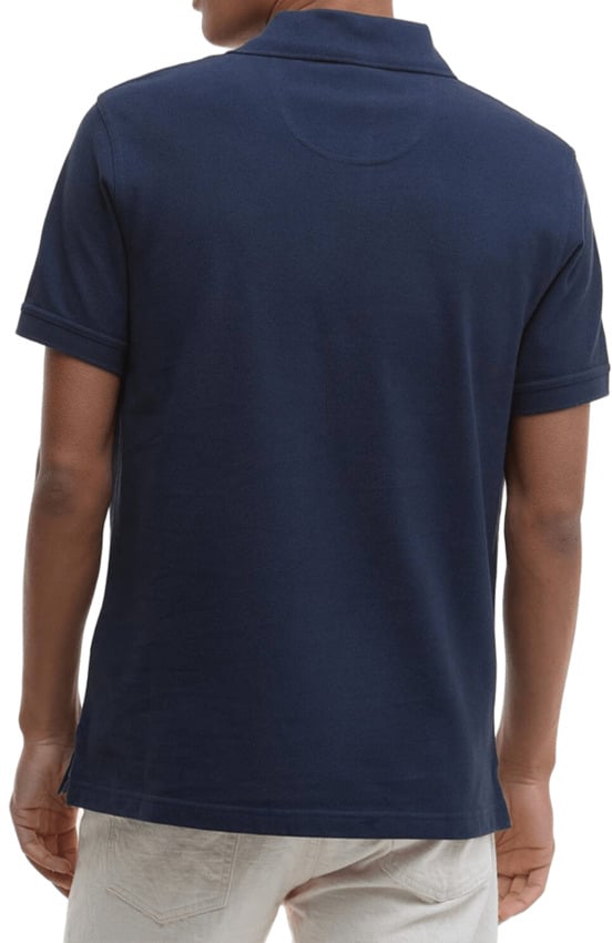 Barbour Barbour T-shirt E Polo New Navy Blauw