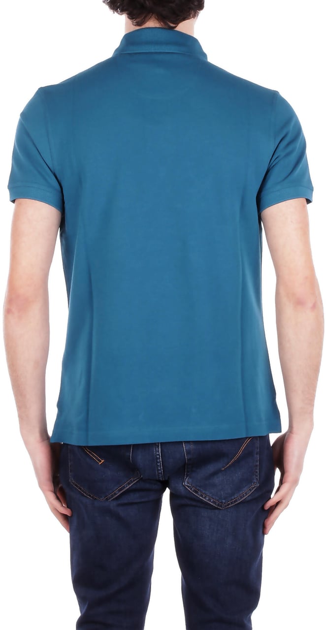 Barbour T-Shirts And Polos Petrolio Navy