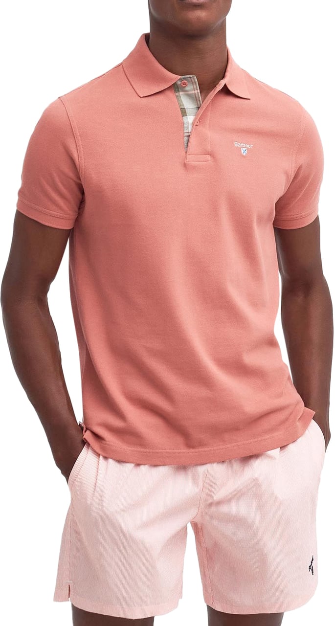 Barbour T-Shirts And Polos Pink Clay Roze