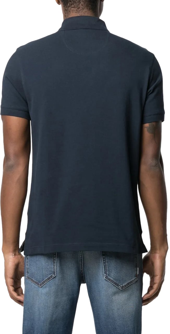 Barbour tartan pique polo darkblue (navy) Navy