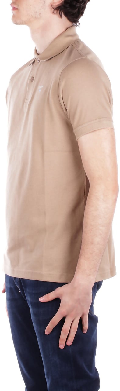 Barbour T-Shirts And Polos Stone Grijs
