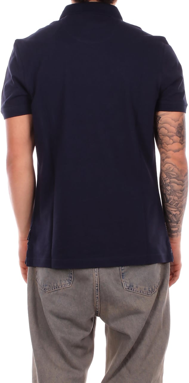 Barbour T-Shirts And Polos Blu Verde Navy