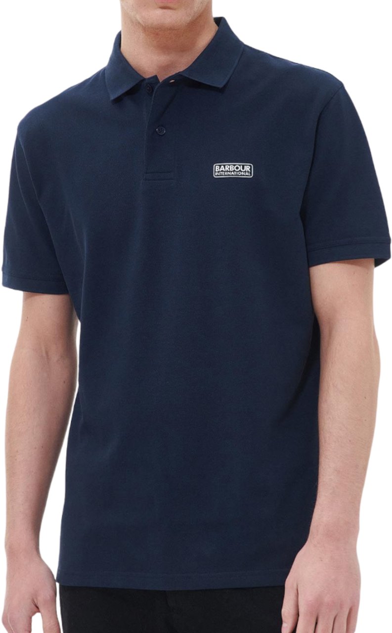 Barbour T-Shirts And Polos Blue Blauw