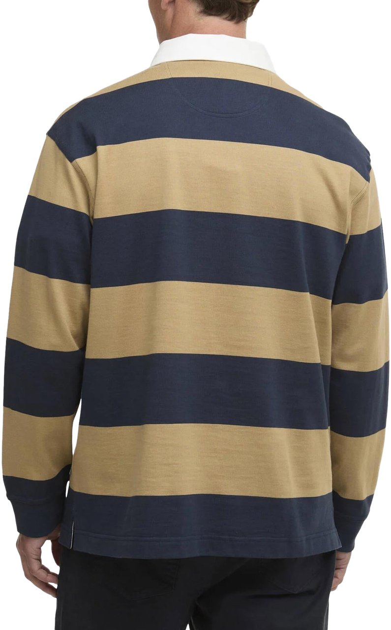 Barbour Heren Broome Rugby Shirt Blauw