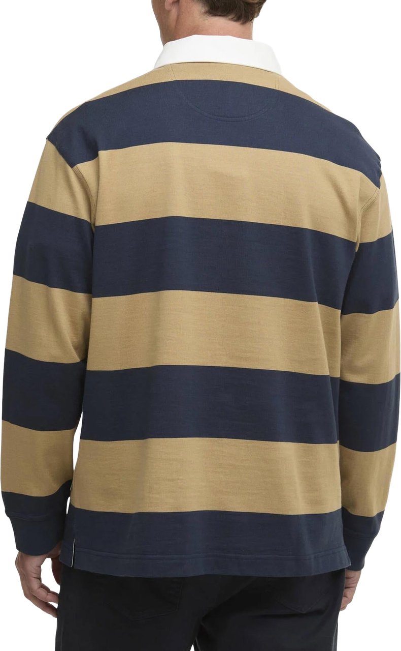 Barbour Heren Broome Rugby Shirt Blauw