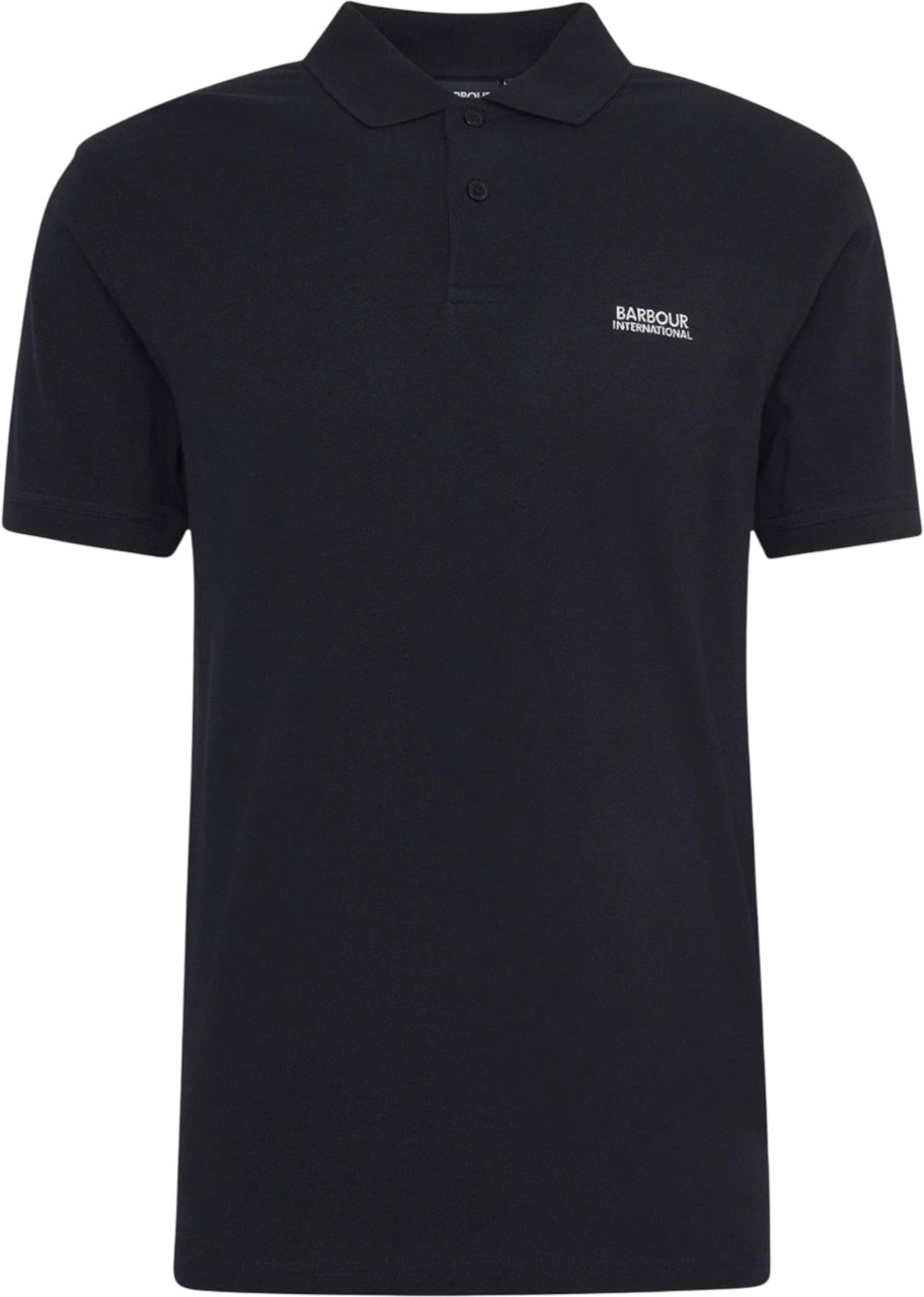 Barbour T-Shirts And Polos Black Zwart