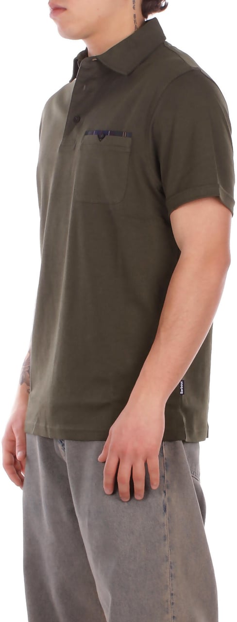Barbour T-Shirts And Polos Green Groen