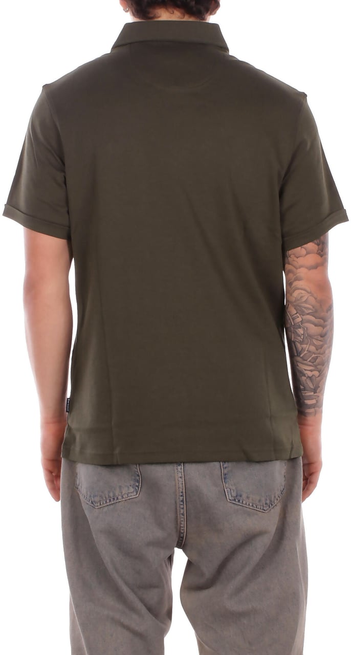 Barbour T-Shirts And Polos Olive Donkergroen