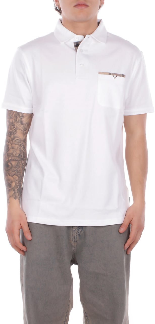 Barbour T-Shirts And Polos White Wit