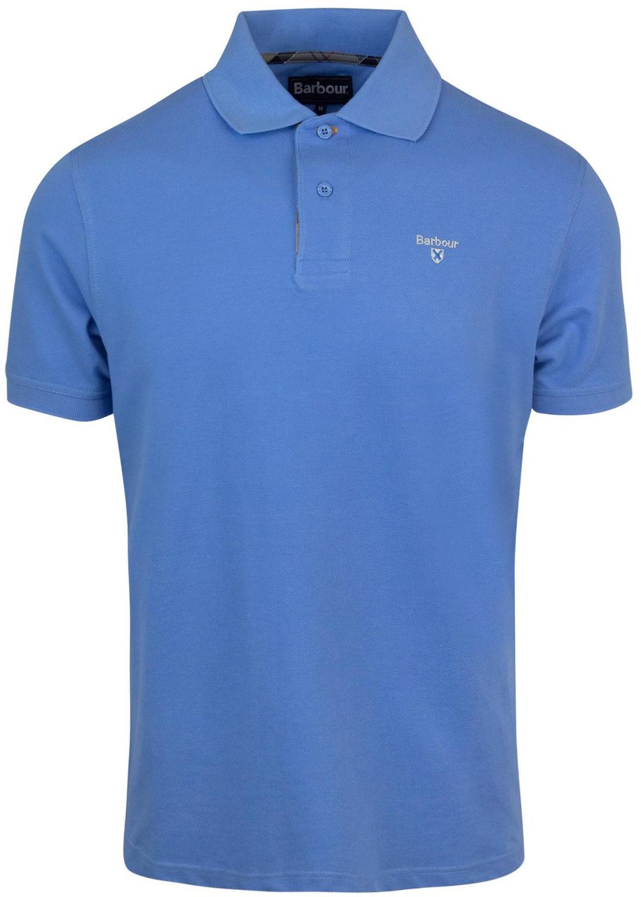 Barbour T-Shirts And Polos Blu Blauw