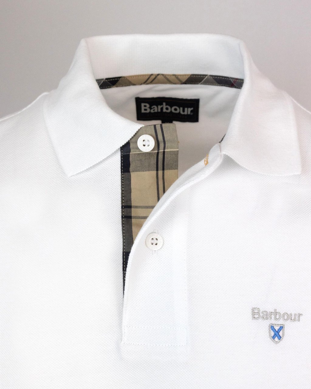 Barbour T-Shirts And Polos Bianco Wit