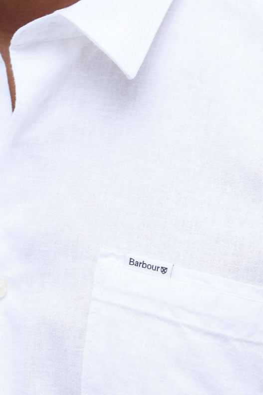 Barbour Shirts White Wit