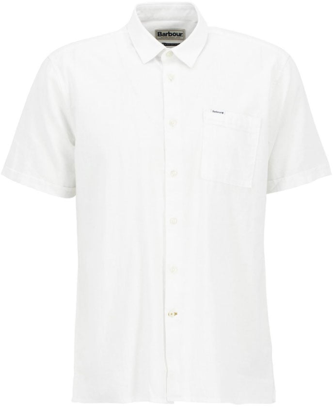 Barbour Shirts White Wit