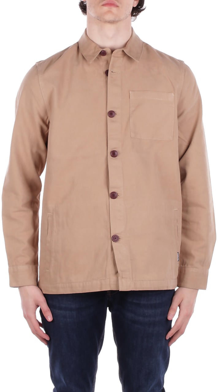 Barbour Shirts Stone Grijs