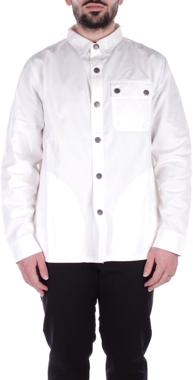 Barbour Shirts Cream Wit