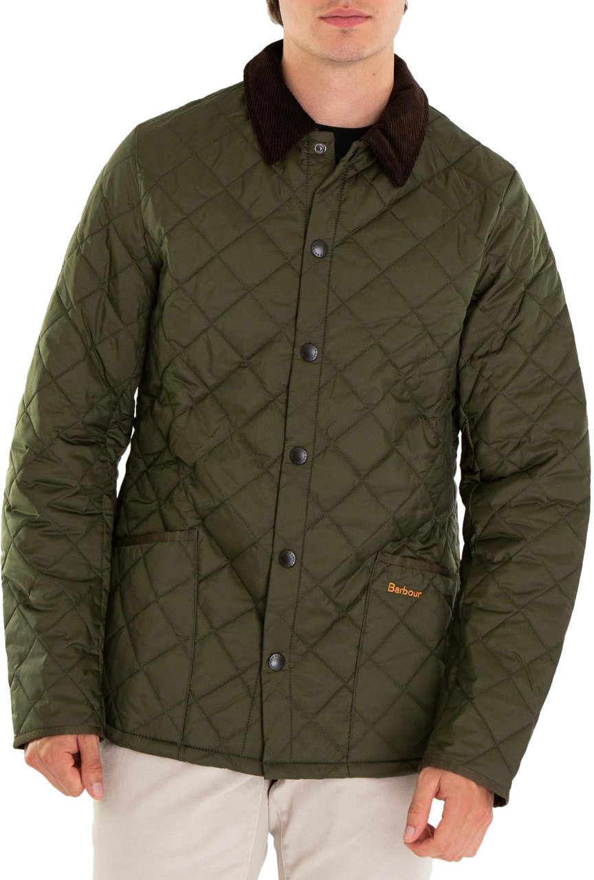 Barbour Heren Heritage Liddesdale Jacket Groen