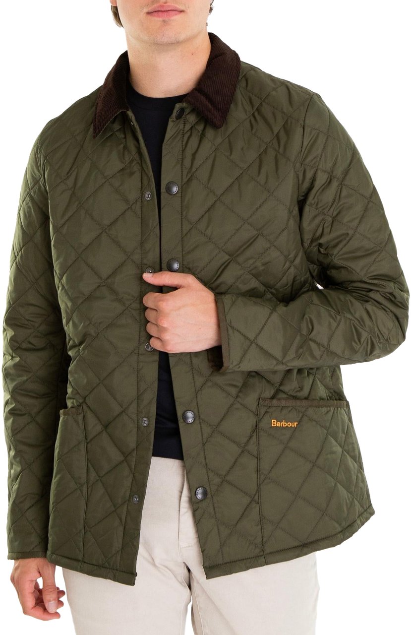 Barbour Heren Heritage Liddesdale Jacket Groen