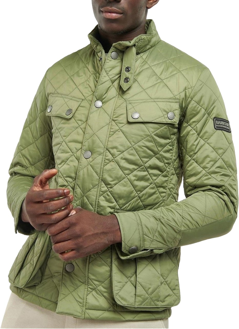 Barbour Tourer Ariel Quilted Jacket Groen