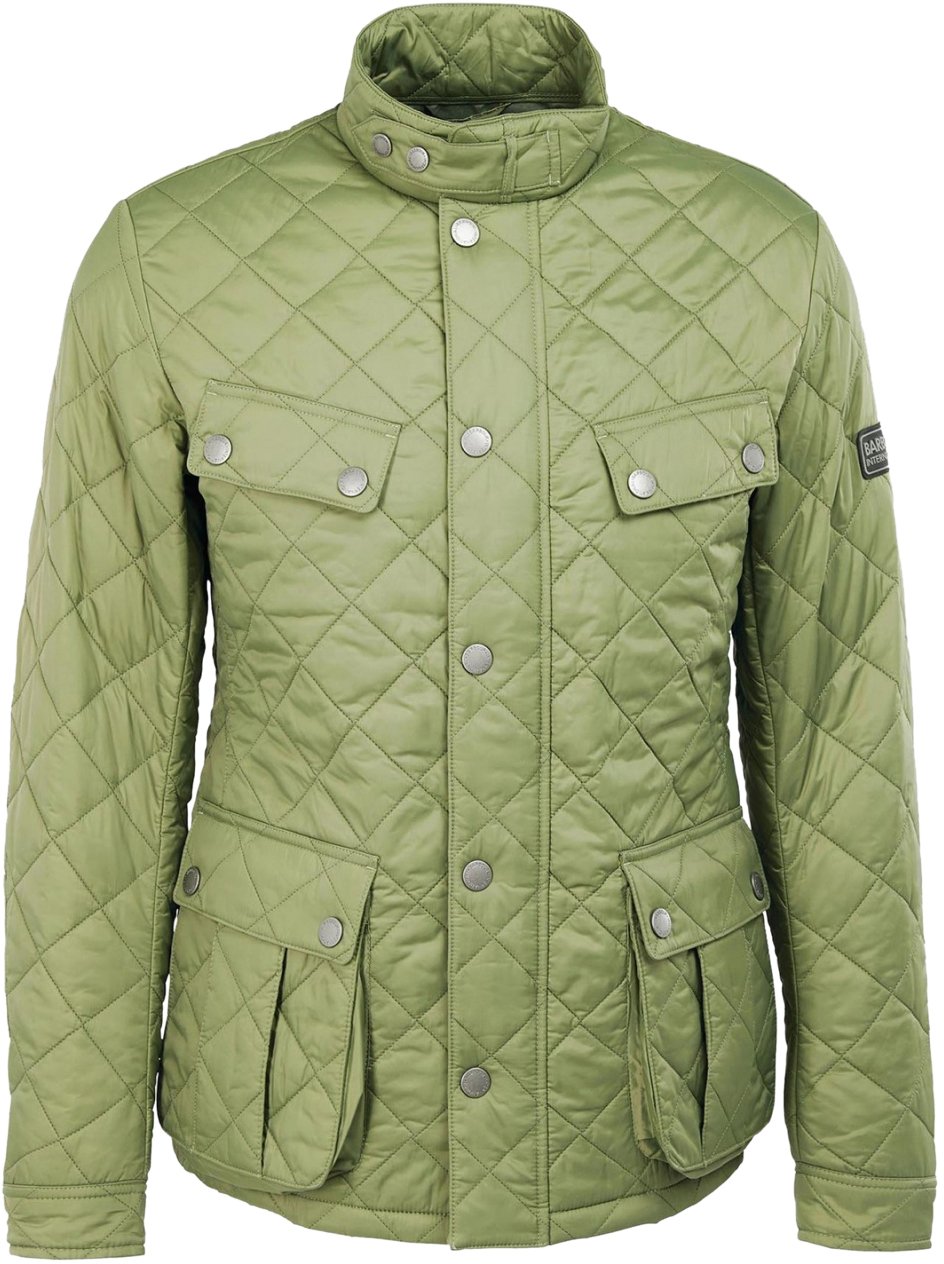 Barbour Tourer Ariel Quilted Jacket Groen