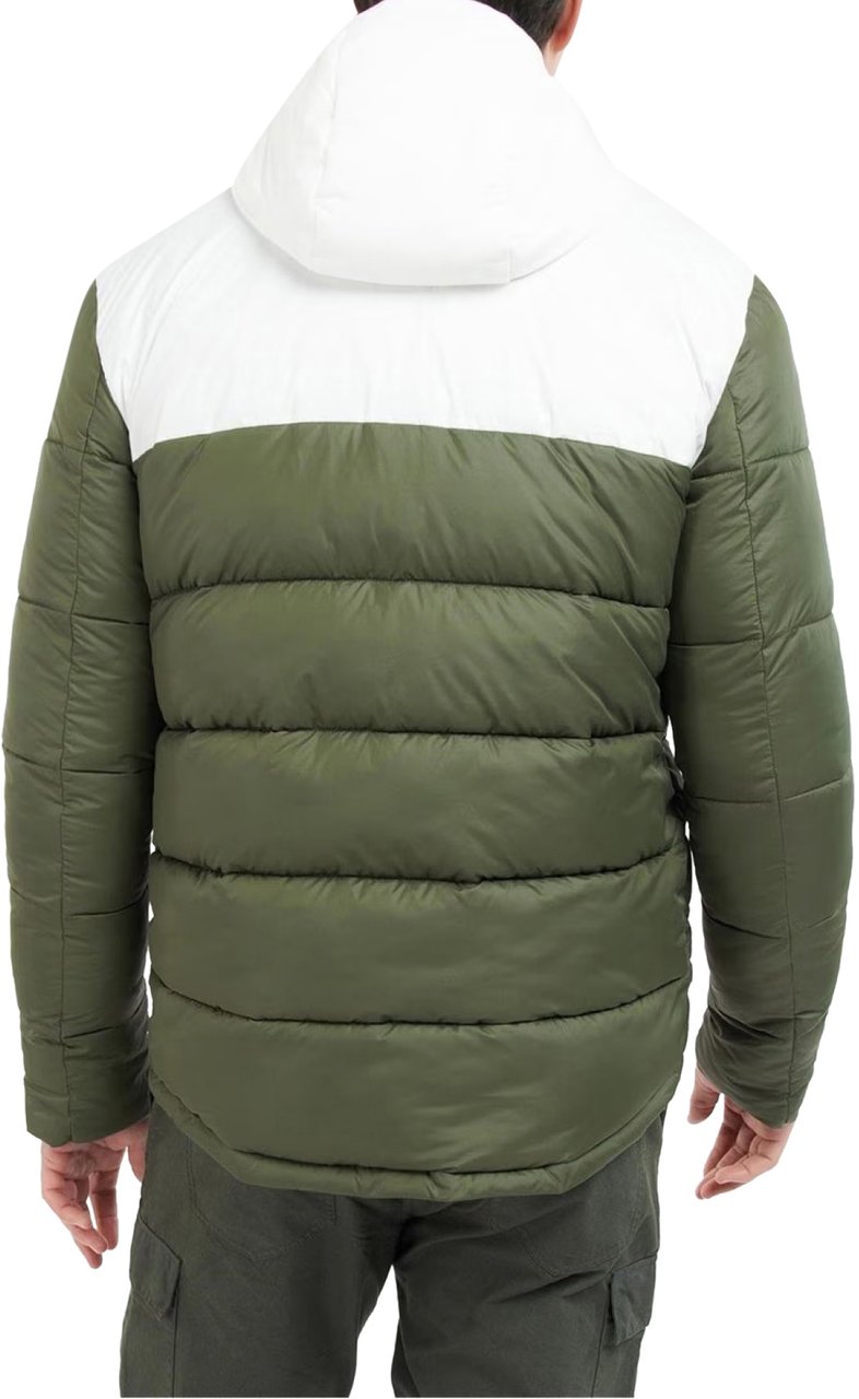 Barbour Hike Baffle Quilted Jacket Groen