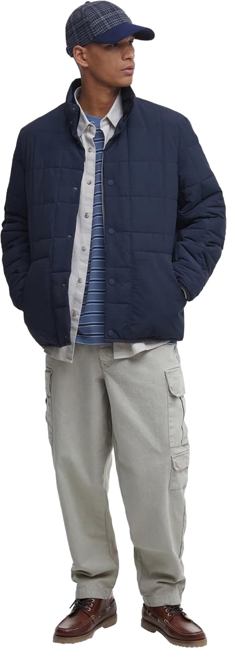 Barbour Shoreman Quilted Jacket Blauw
