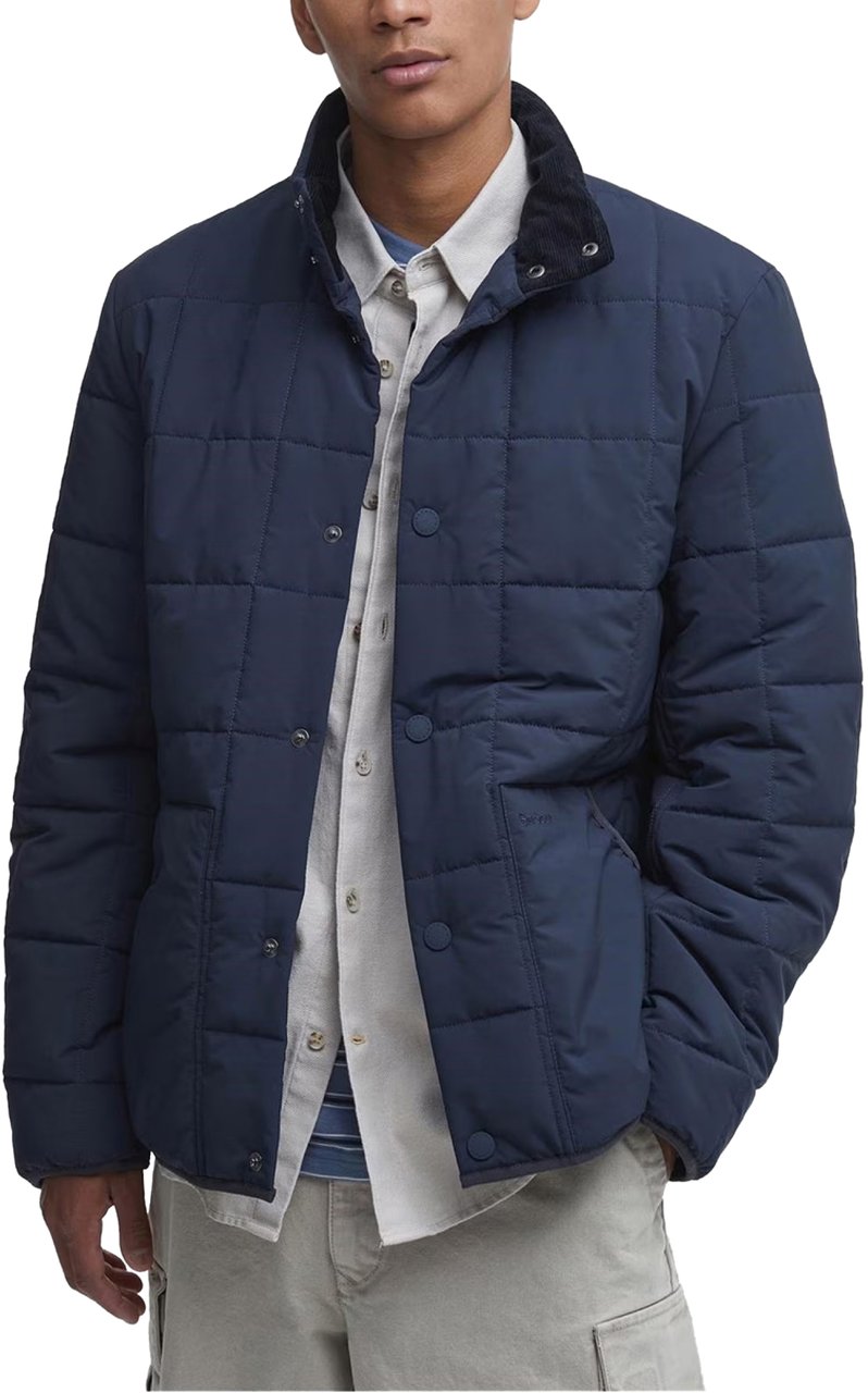 Barbour Shoreman Quilted Jacket Blauw