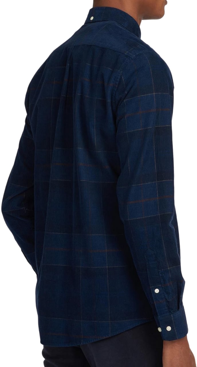 Barbour Shirts Blue Blauw
