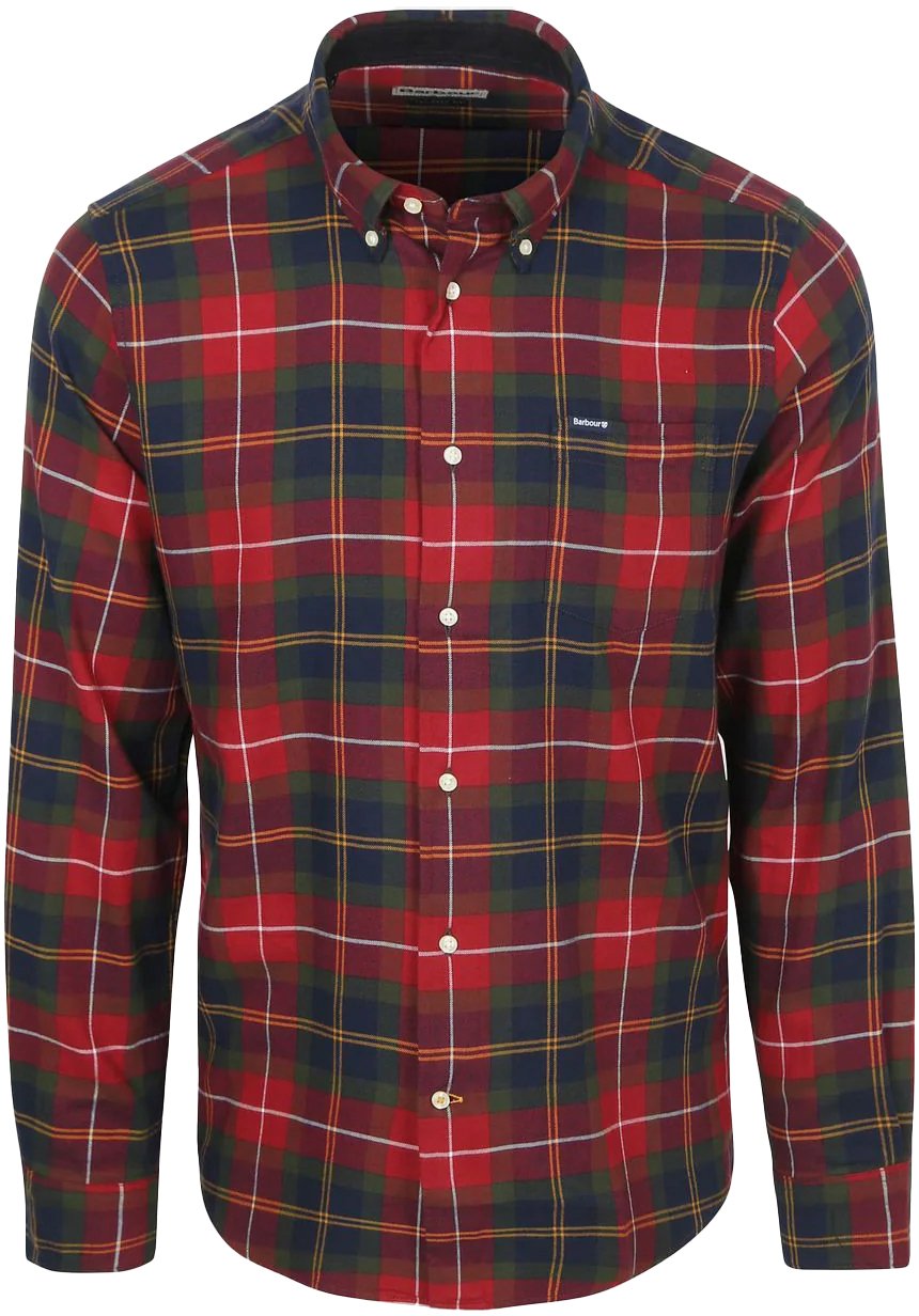 Barbour Shirts Winterberry Tartan Divers