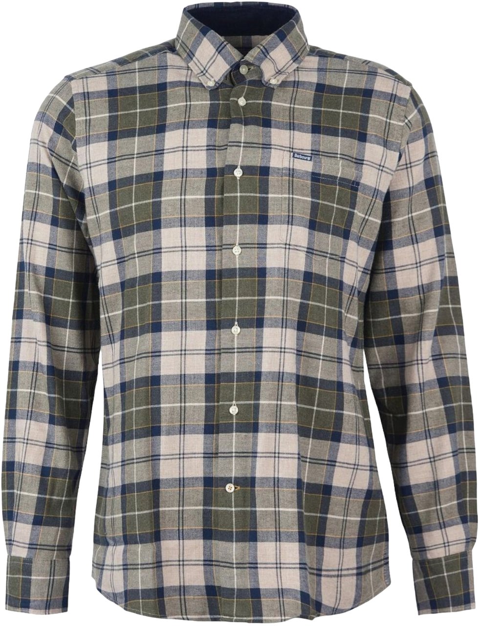 Barbour Shirts Forest Groen