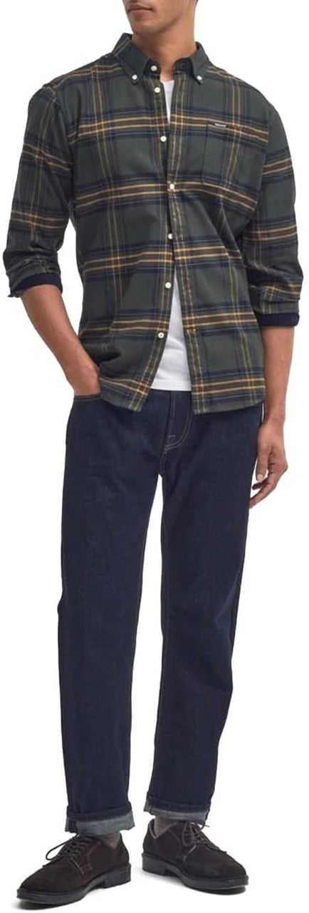 Barbour Barbour Camicie Verde Groen