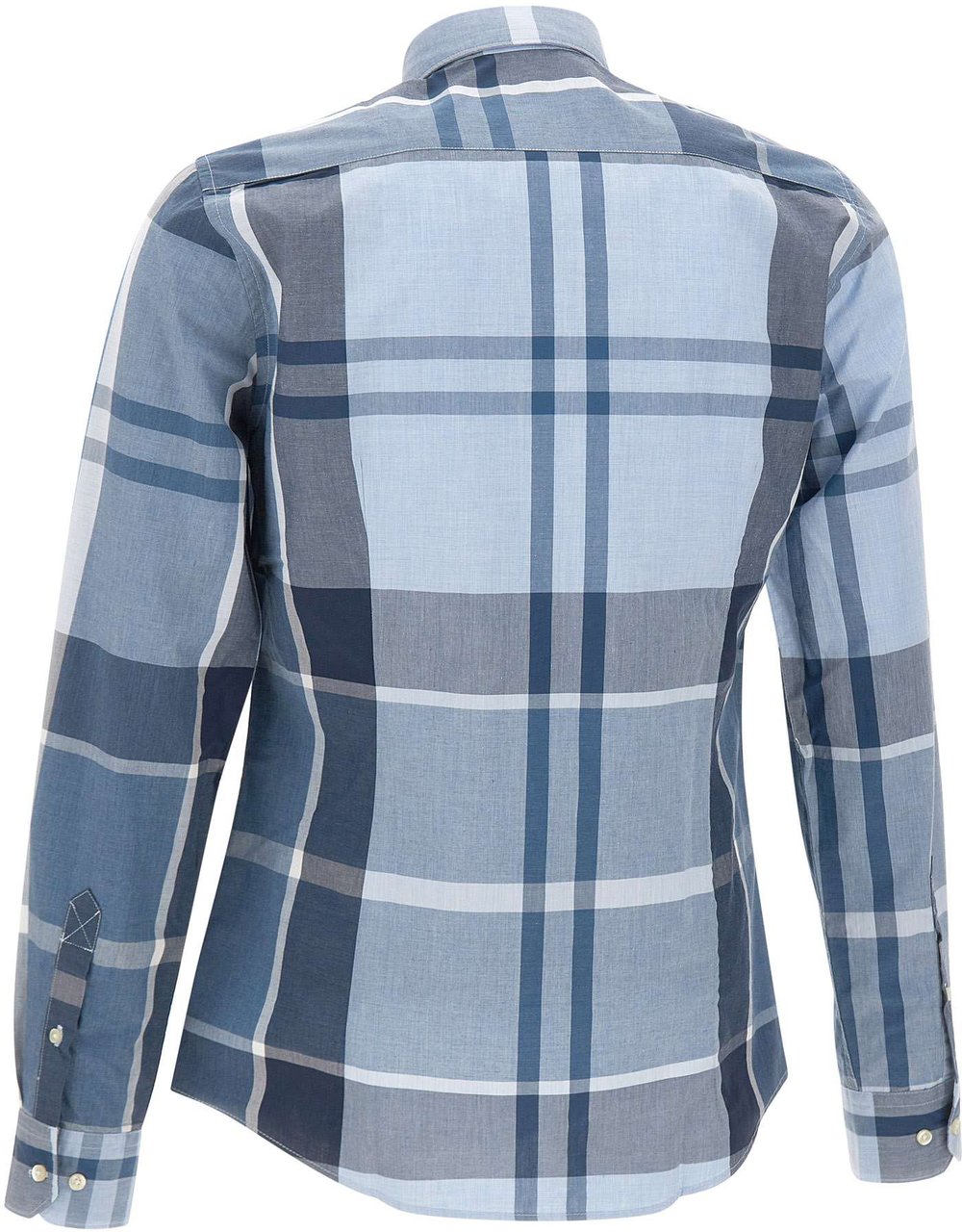 Barbour Shirts Blue Lichtblauw