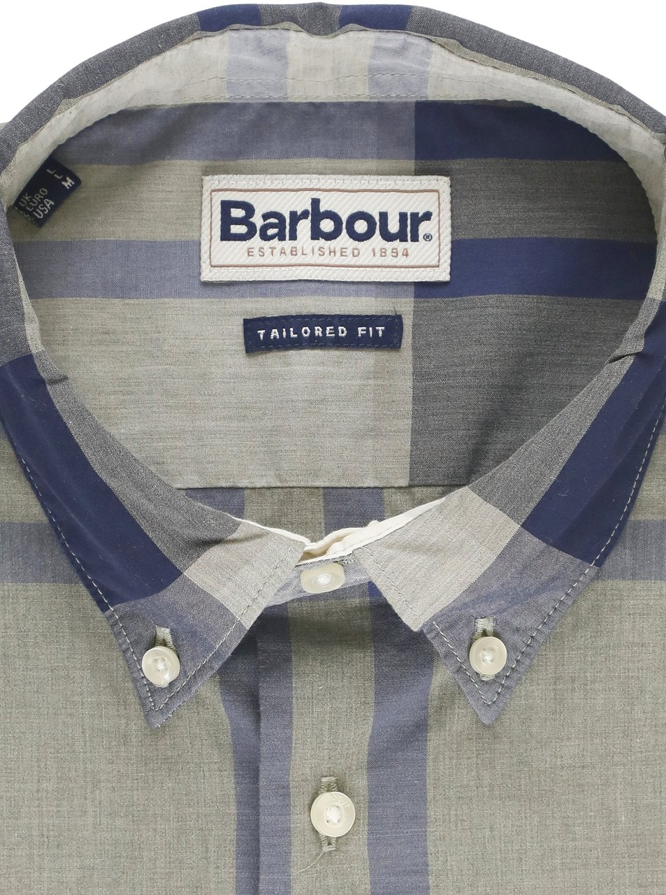 Barbour Shirts Green Groen