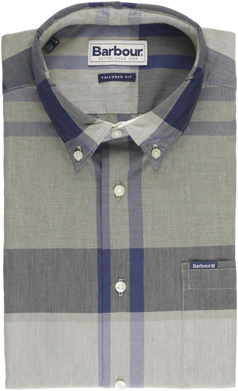 Barbour Shirts Green Groen