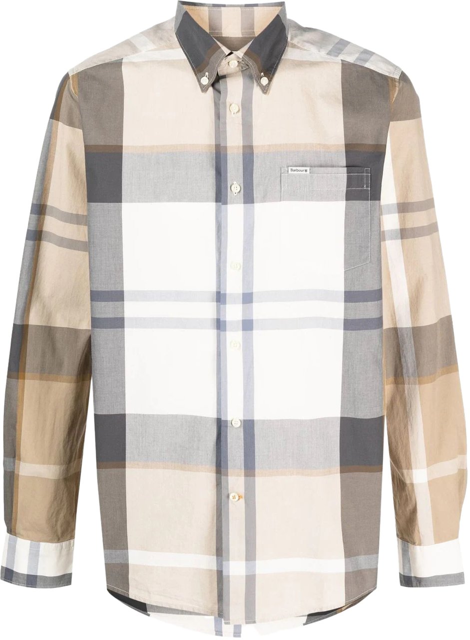 Barbour harris tailored shirt beige Beige