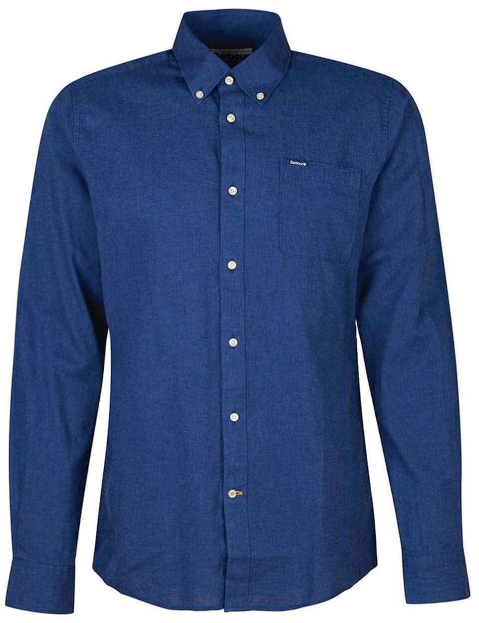 Barbour Shirts Blue Blauw