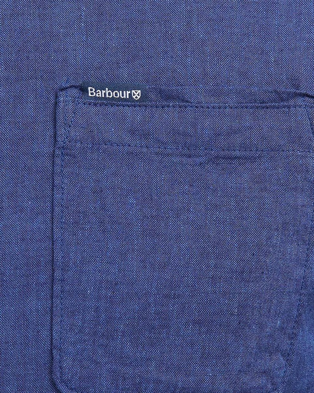 Barbour Shirts Blue Blauw