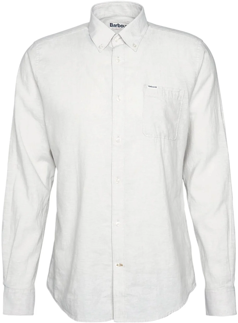 Barbour Shirts White Wit