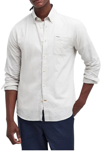 Barbour Shirts White Wit