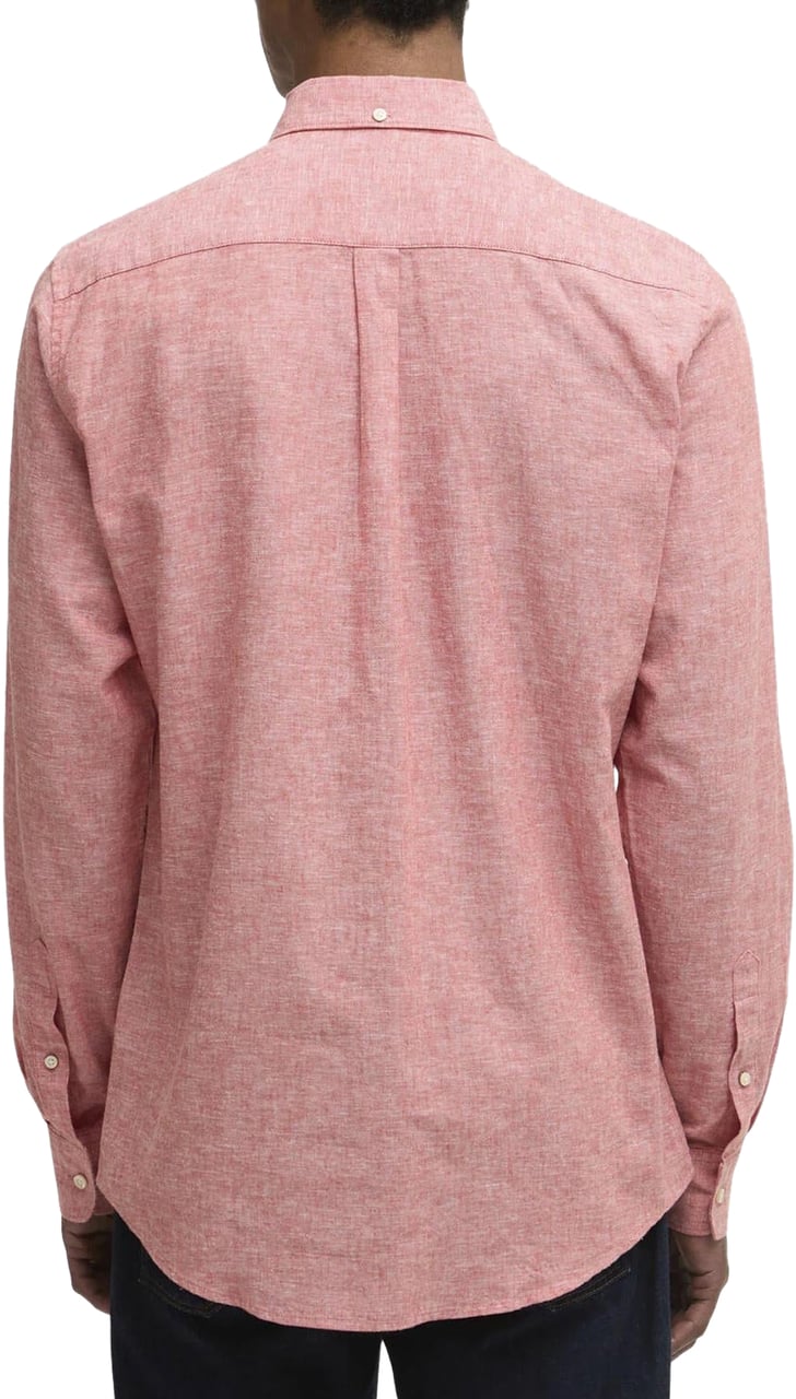 Barbour Heren Nelson Tailored Shirt Rood Rood