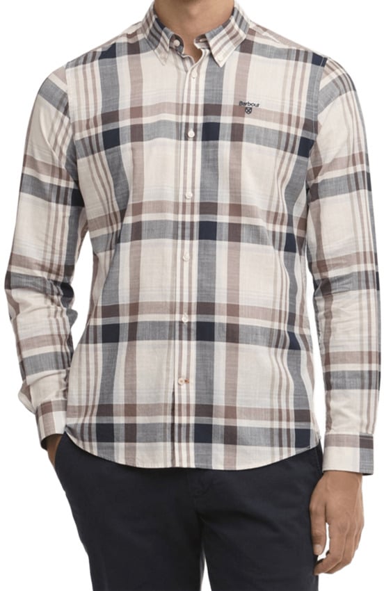 Barbour Barbour Camicie Whisper White Wit