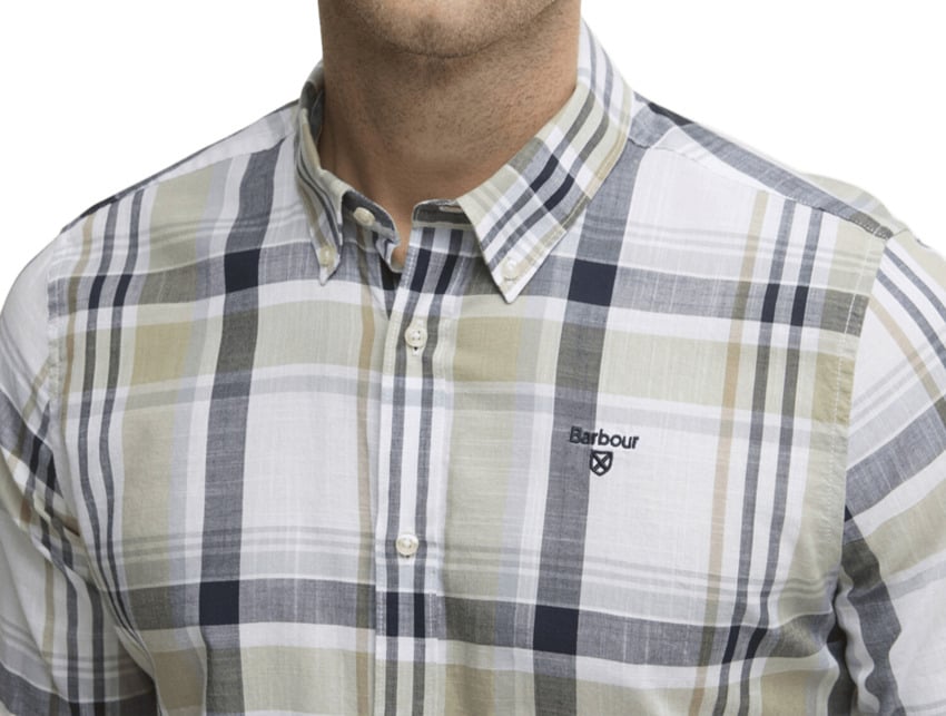 Barbour Barbour Camicie Laurel Green Groen