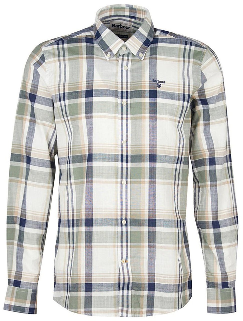 Barbour Shirts Green Groen