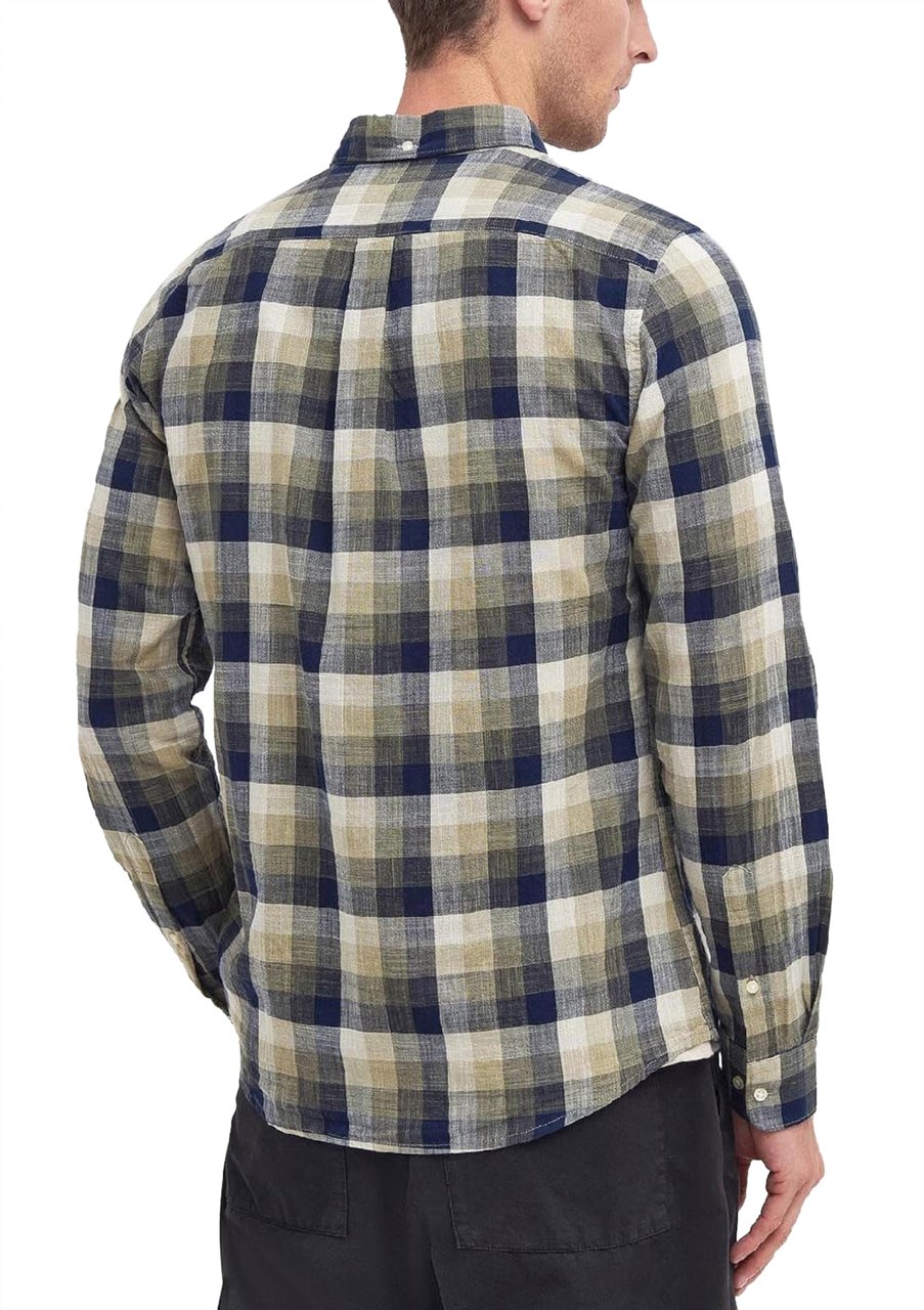 Barbour Shirts Green Groen