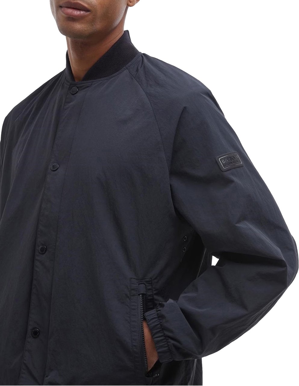 Barbour Mosswold Showerproof Jacket Zwart