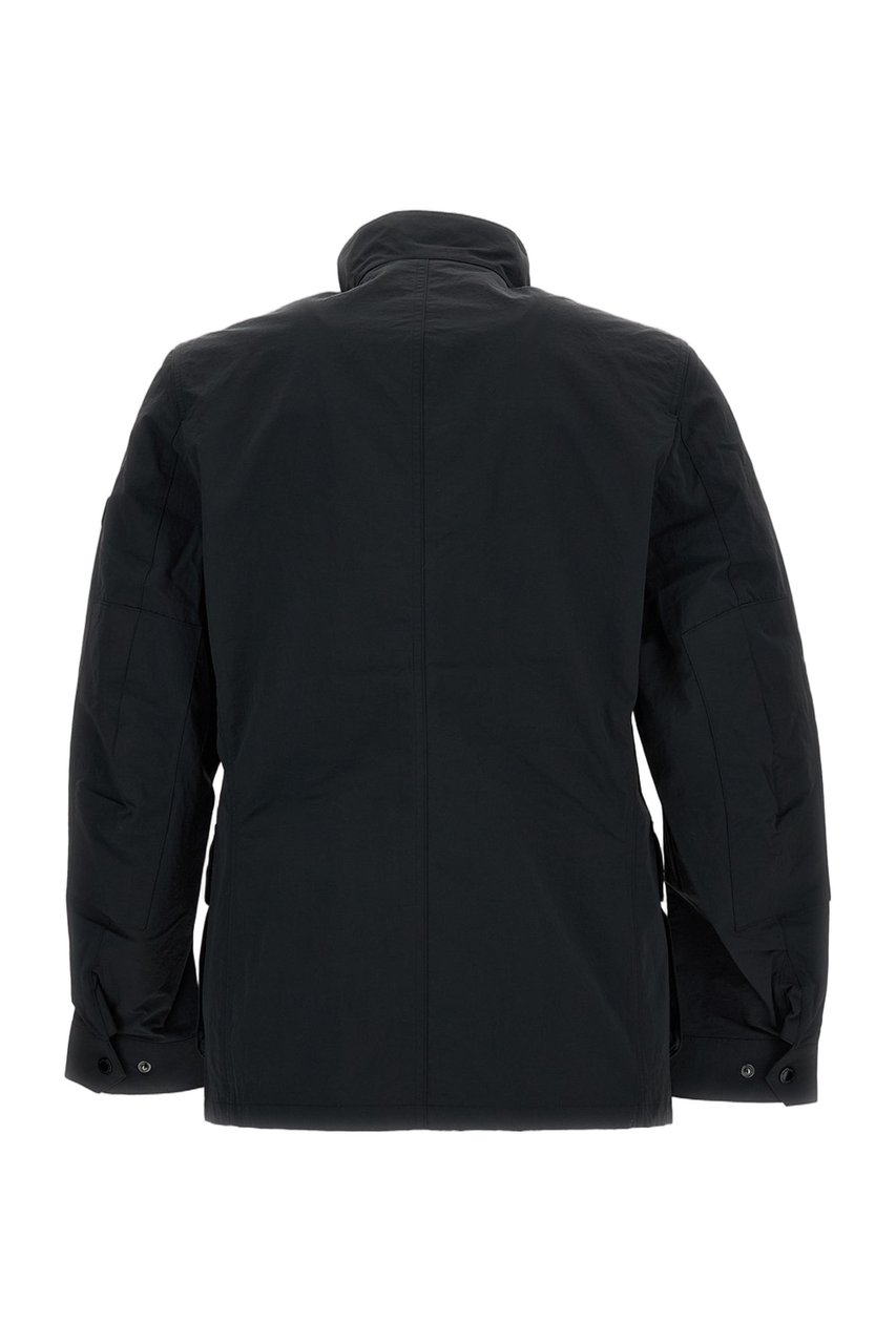 Barbour Modern Duke Black Rain Jacket Zwart